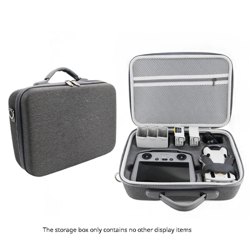 Carrying Case for Mini 4 Pro Drone Bod Remote Controller Protective Storage Bag Hanbag Box Portable Travel Bag-A09I