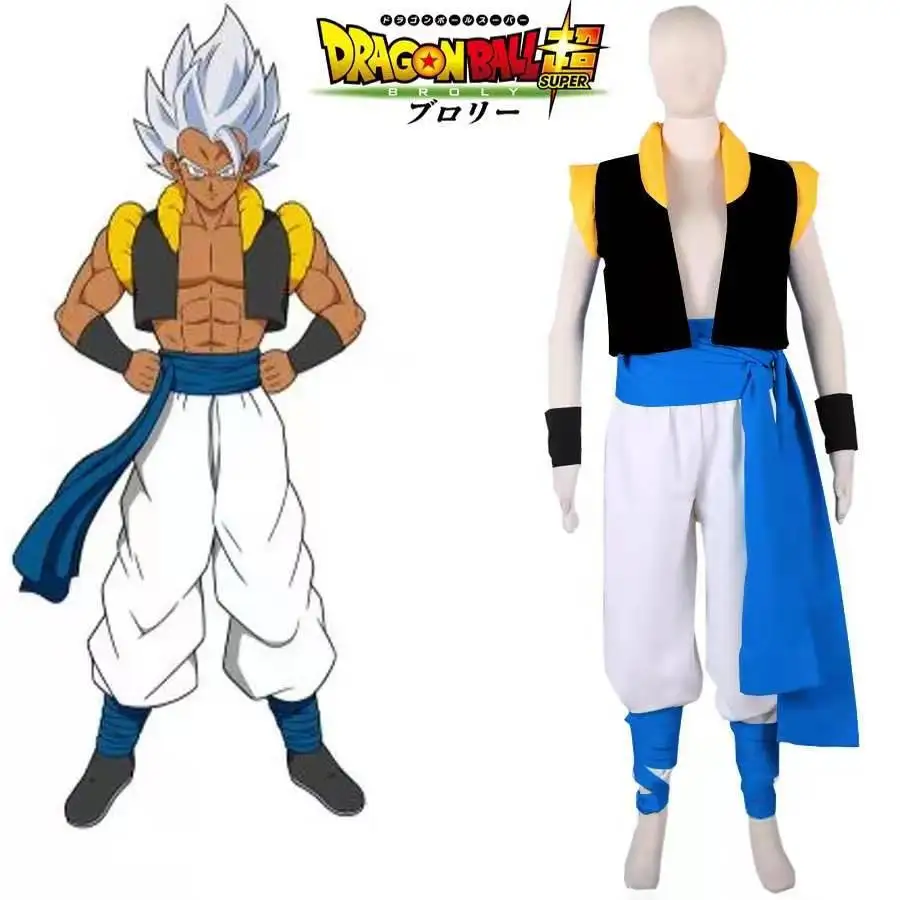 Dragon Ball Son Goten Trunks Anime Cartoon Cosplay Costume Vest Trousers Uniform Halloween Performance Costume Comic Con Outfits