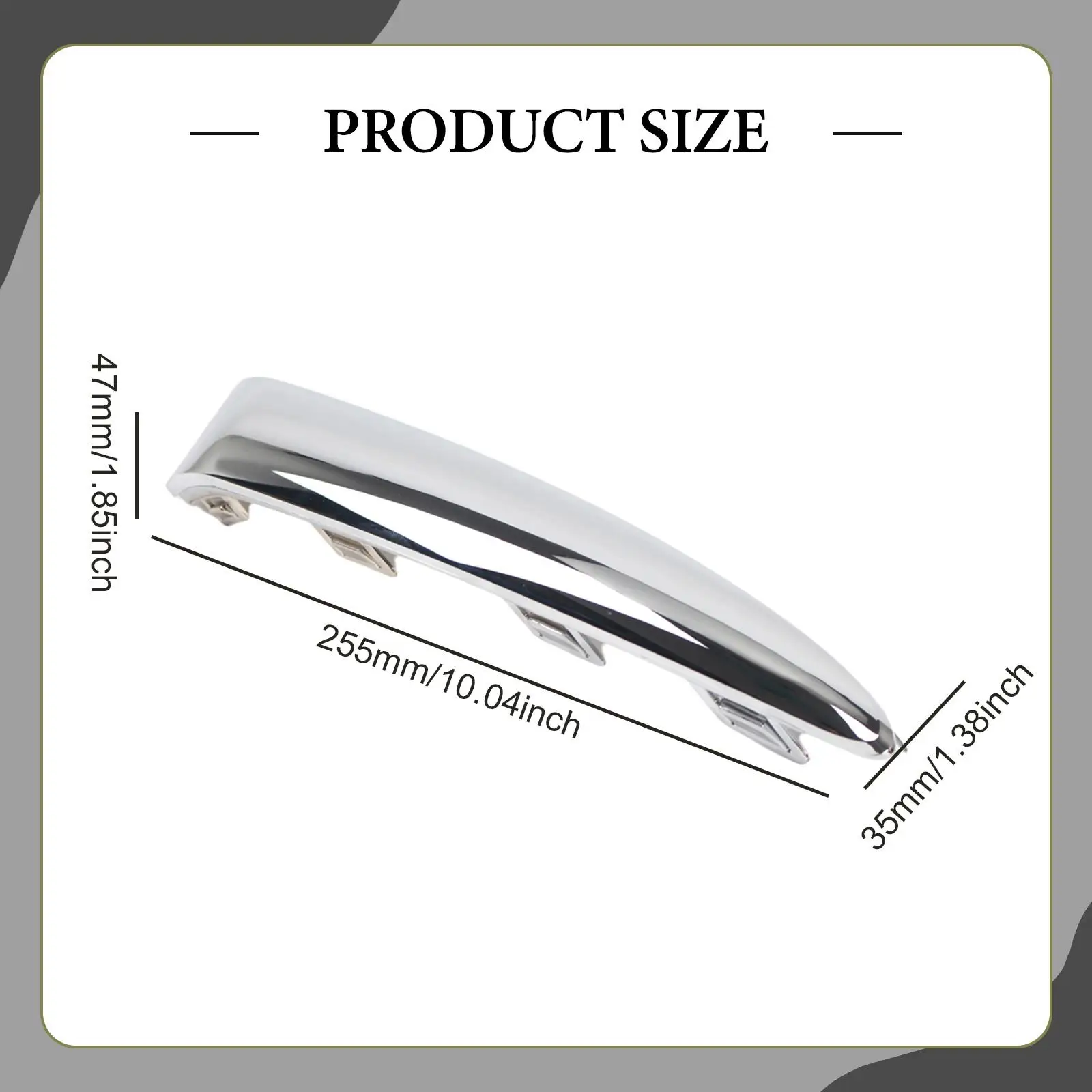 Car Front Lower Lip Trim, DIY Vehicle Front Grille Trim Molding 500