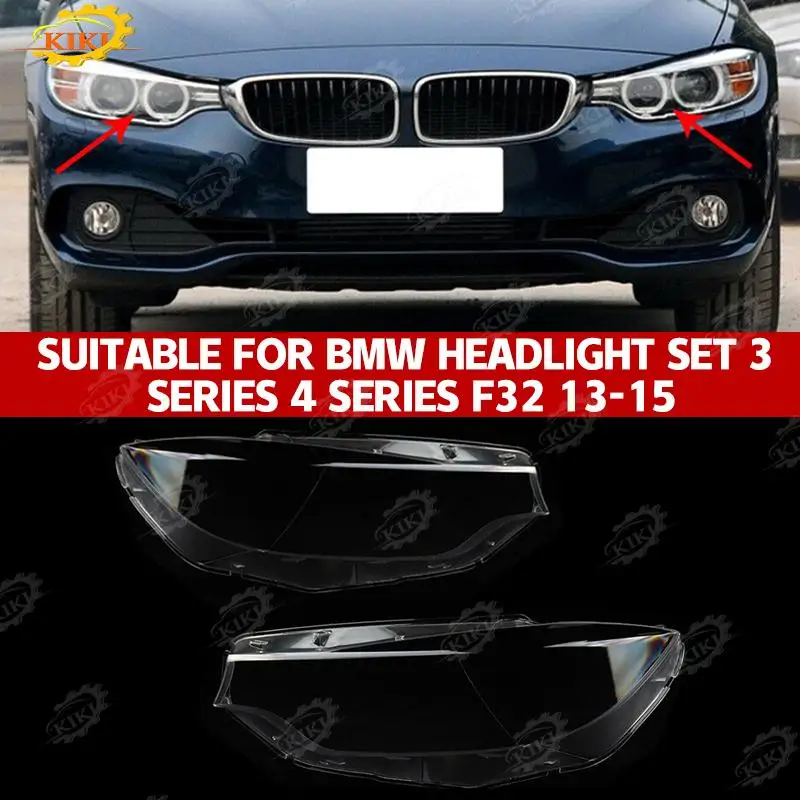 

Headlamp Lens Cover Glass For BMW M4 4 Series F32 F33 F36 F82 2013 2014 2015 2016 Headlights Glass Lamp Shell Lampshade
