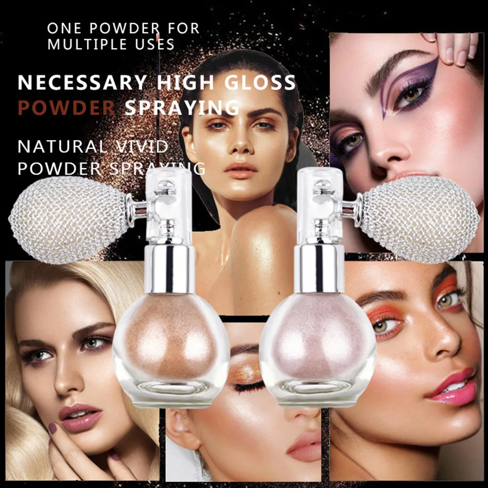 パフグリッターメイクアップ 長持ちする眩しい効果 フェスティバル