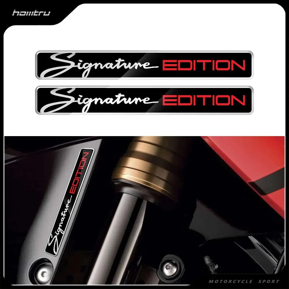 

3D наклейка на мотоцикл Signature Edition, наклейка для PIAGGIO VESPA для BMW Suzuki Aprilia Ducati Triumph Yamaha и т. д., украшение