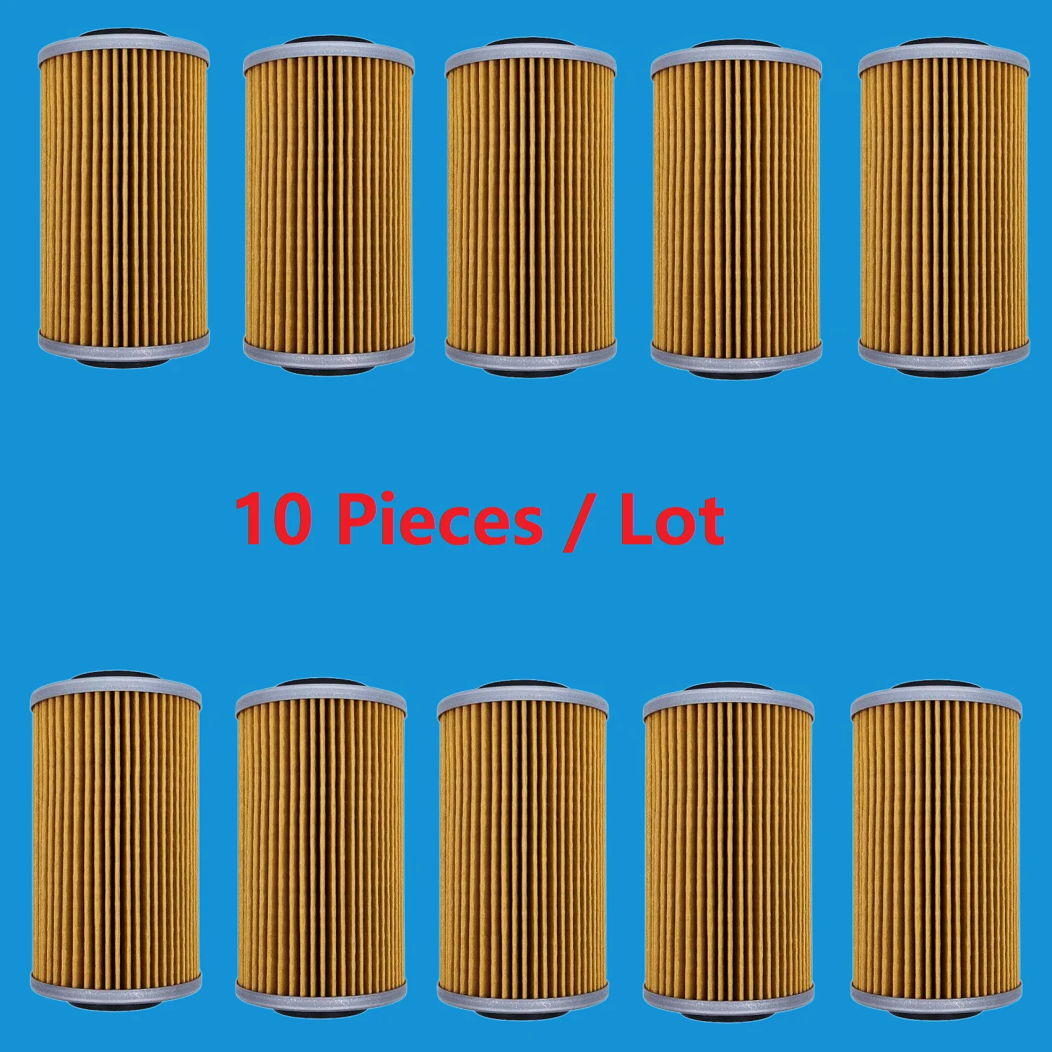 

10 x масляный фильтр для Sea-Doo 2016 RXT-X RXP-X GTX 300 Seadoo OE # 420956744 / 420956741 / 711956741