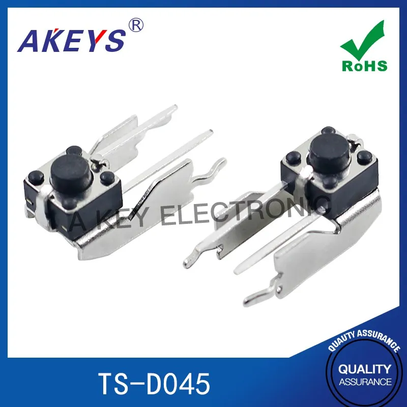 10PCS TS-D045 touch switch 6 × six × 5h lower support captain 12.5mm mouse microswitch reset inching