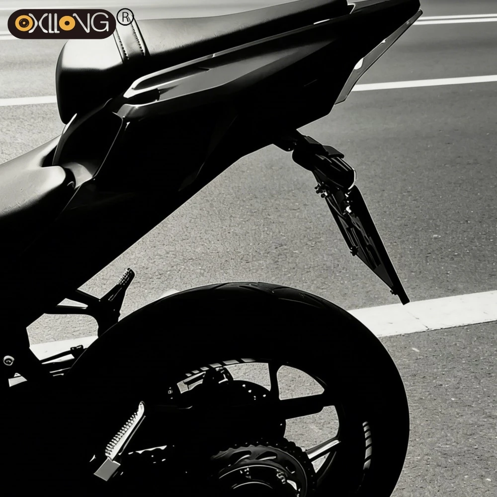

Держатель номерного знака (Tail Tidy) для мотоциклов Yamaha MT-25, MT-03, YZF-R3, YZF-R25, YZF R3, R25, MT 03/25, MT03, MT25 – крепление на заднее крыло (Fender Eliminator)