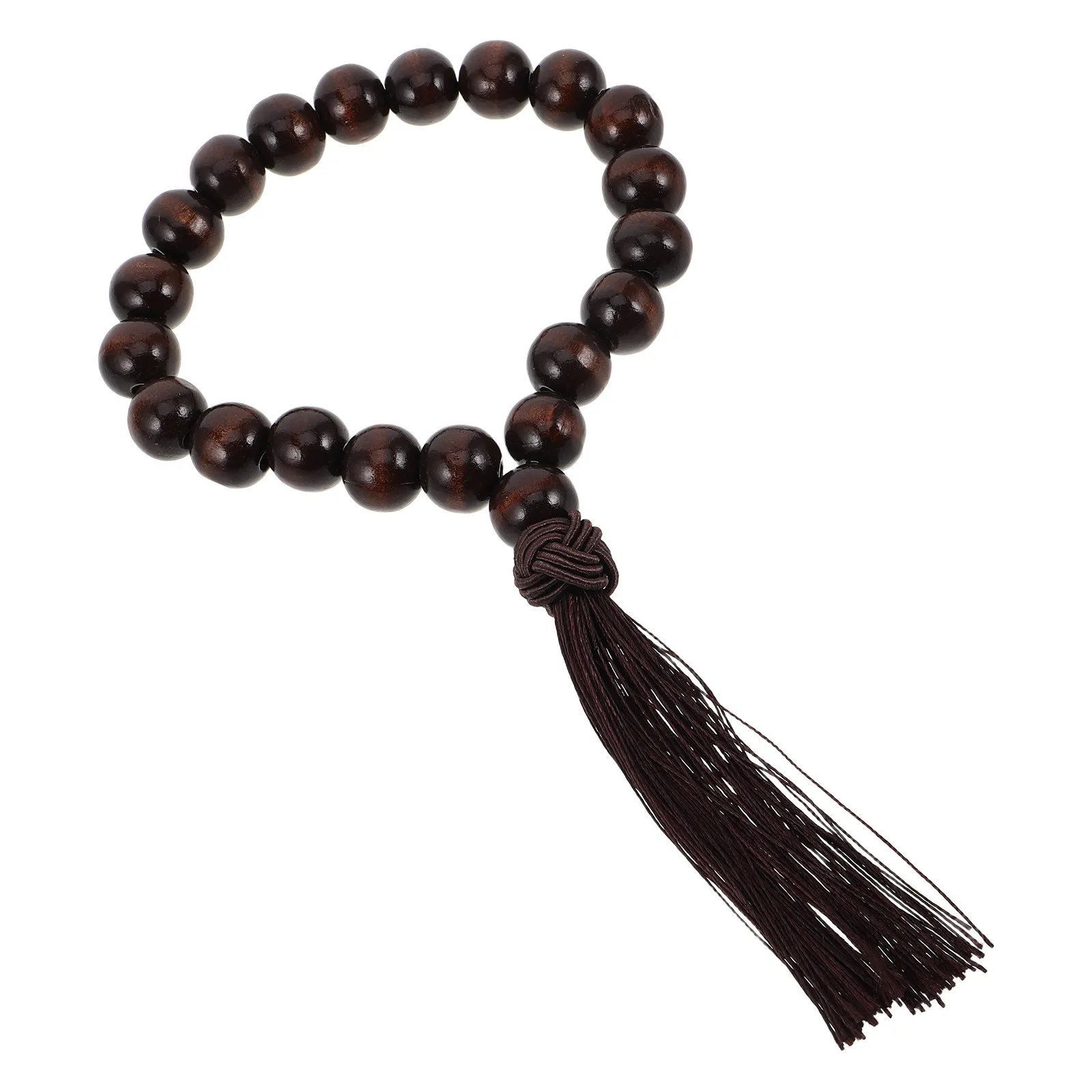 Ebony Wooden Gear Shift Bead Car Interior Decoration Elegant Spiritual Prayer Bead for Vehicle Gear Lever Natural Wood Blessing