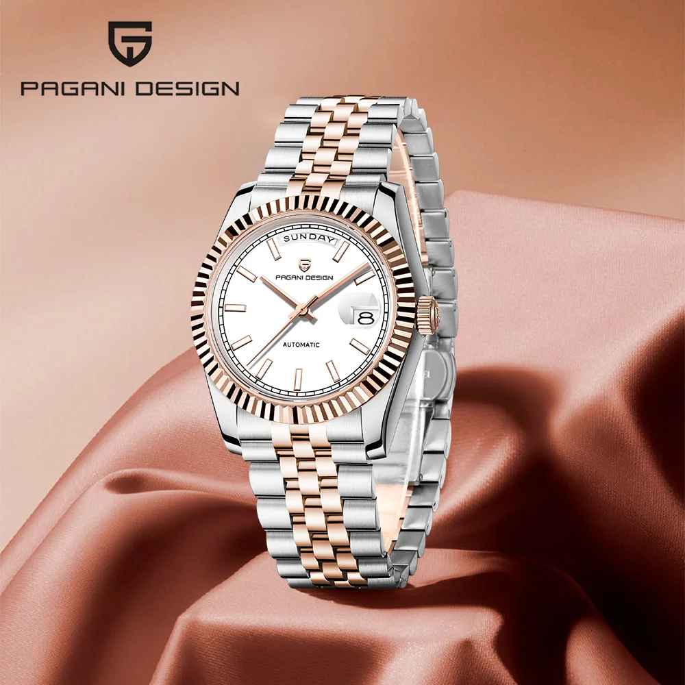 

2025Pagani design new DD40 men's watch 36mm retro luxury automatic mechanical watch men's sapphire crystal stainless steel 10bar