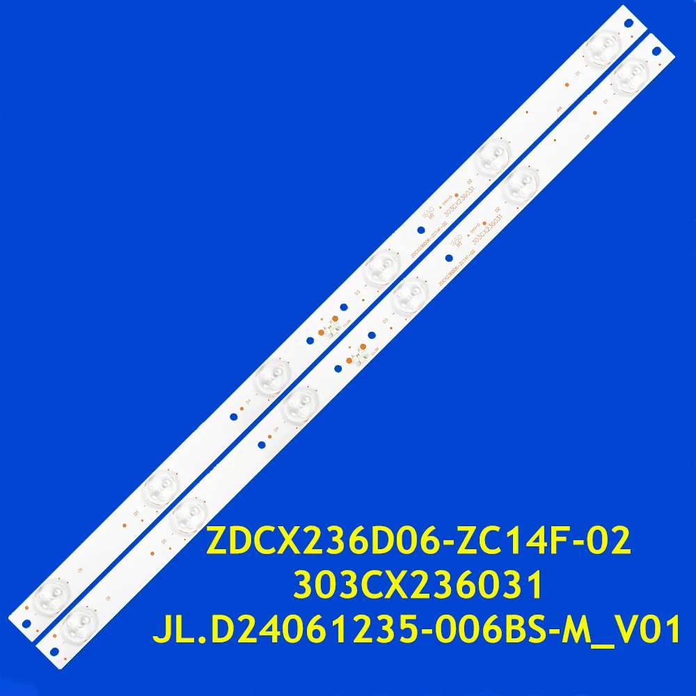 LED Backlight For PLED2329A PLED2435A PLEDV2489A 24HL5300H 24DM3500 INTV-24LA280  JL.D24061235-006BS-M_V01 ZDCX236D06-ZC14F-02