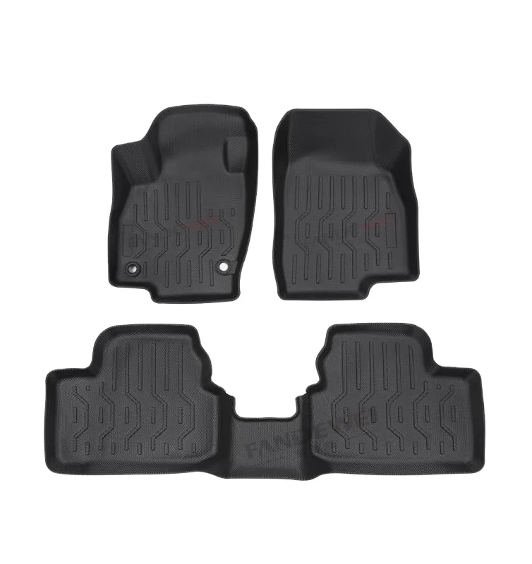 Hot Sale Tray-type 3D Car Floor Mat Waterproof and Durable Car Mats Auto Parts for SEAT Ibiza LHD Use