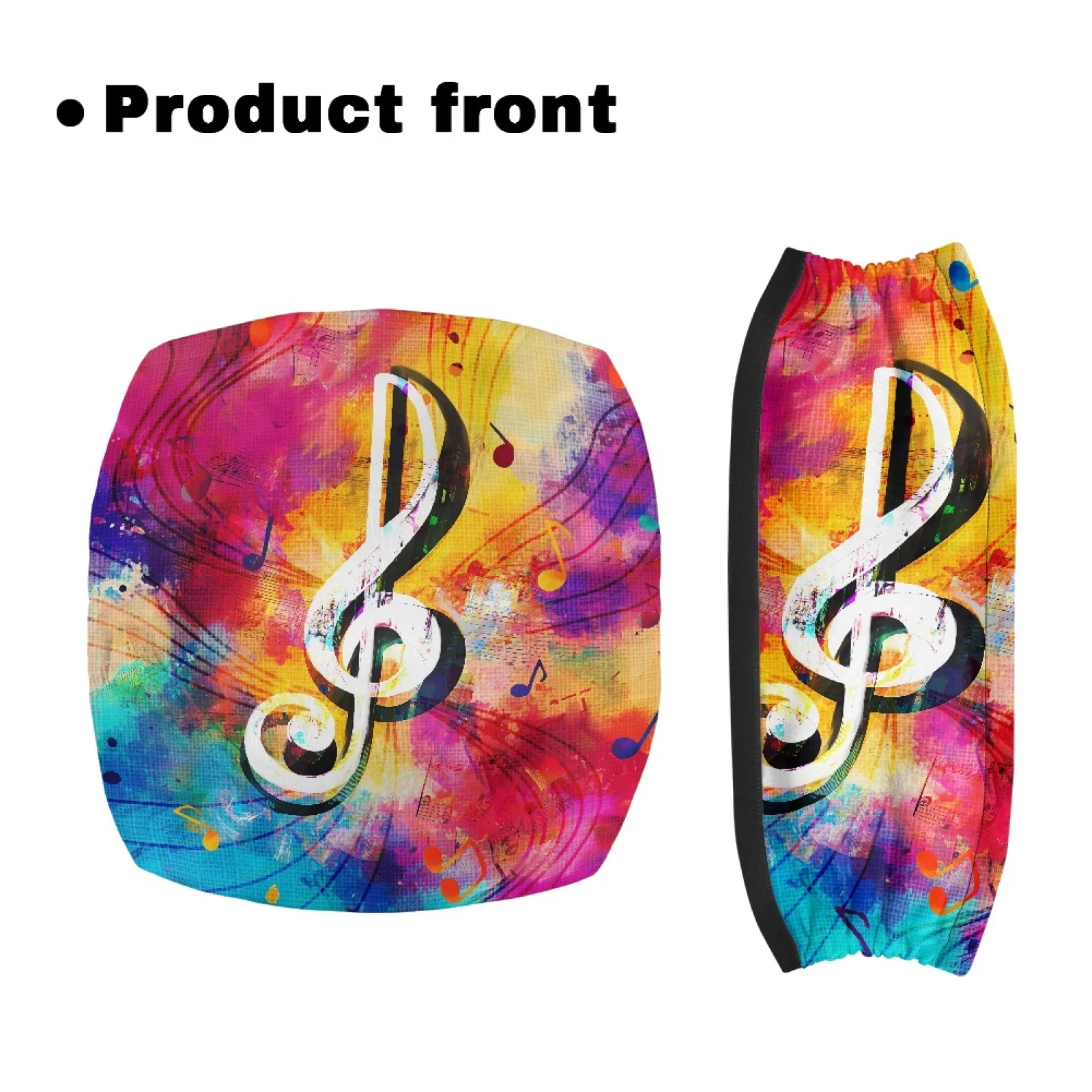Coloranimal Music Note Set of 2 Seat & Backrest Cover Set for Parents Seat & Back Covers 2026 Trending