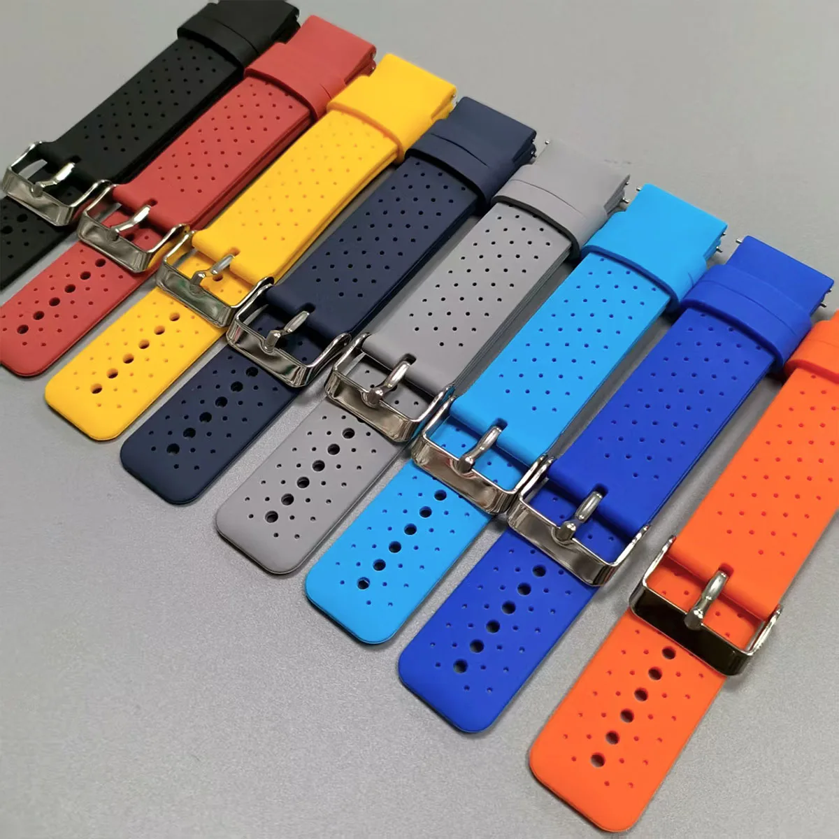 22mm Silicone Watch Strap For POLAR Vantage M3 M2 M/V3 Wristband For POLAR Grit X X2 Pro Titan/IGNITE 3 2 Sports Breathable Band