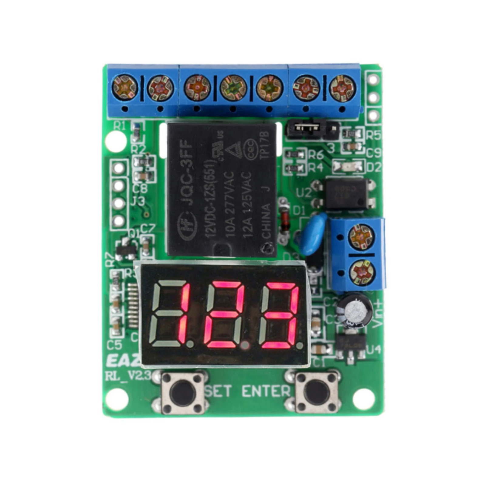 CT 1.1 Counter Controller Module DC12V Counter Kit Module Circuit Board 0~999 Counting Range 1A 6V Direct Current