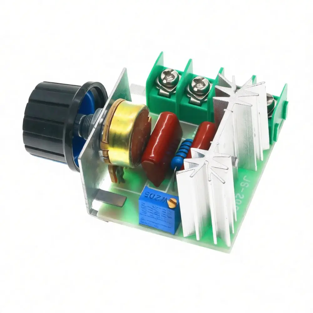 For JIAQISHENG 2000W Thyristor Controller Dimmer Speed Temperature Regulator Adjustable Electronic Module Electric Tool