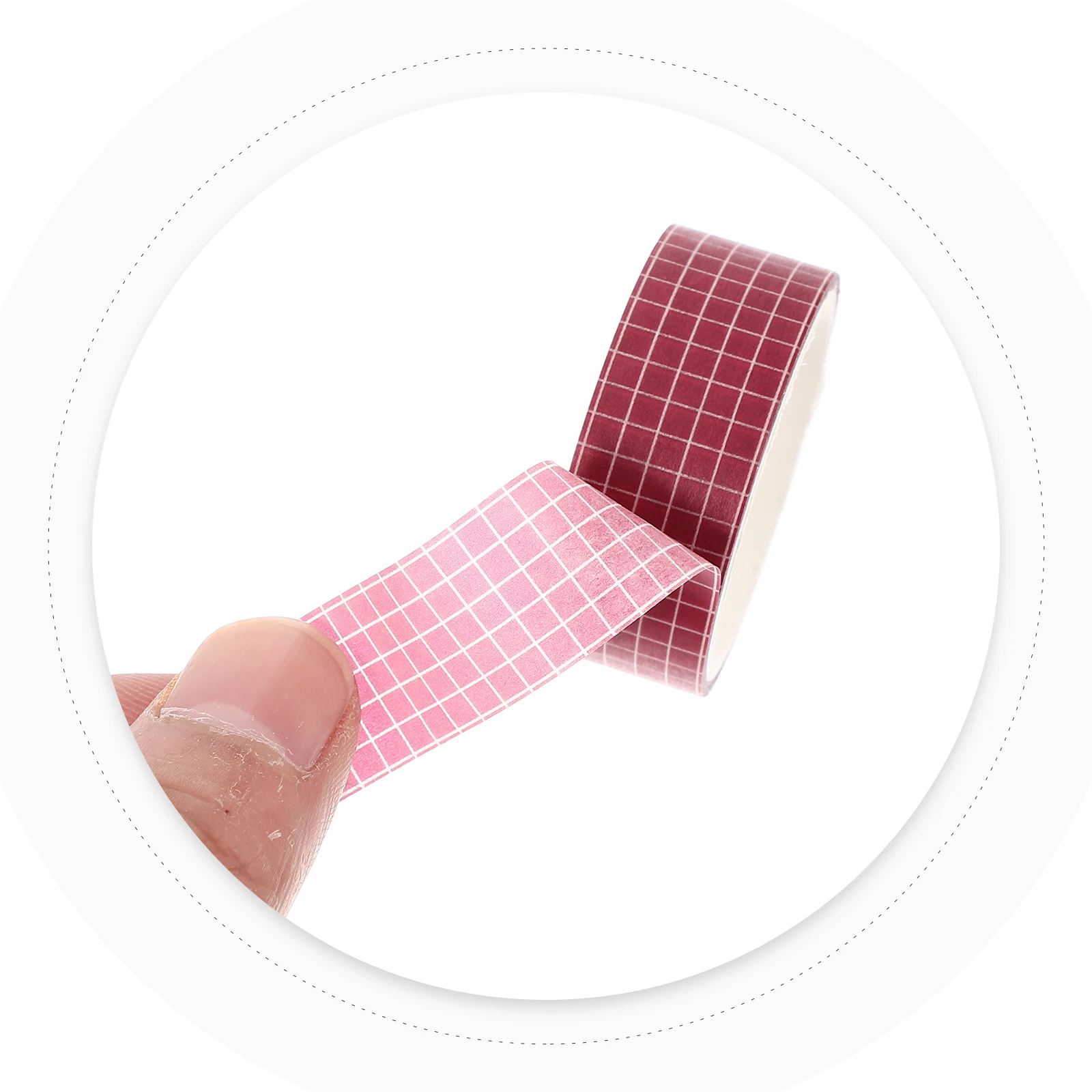 

8 Rolls Solid Color Washi Tape DIY Tapes Decorative Scrapbook Japanese Paper Adhesive Gift Wrapping Reusable Craft Supplies Easy