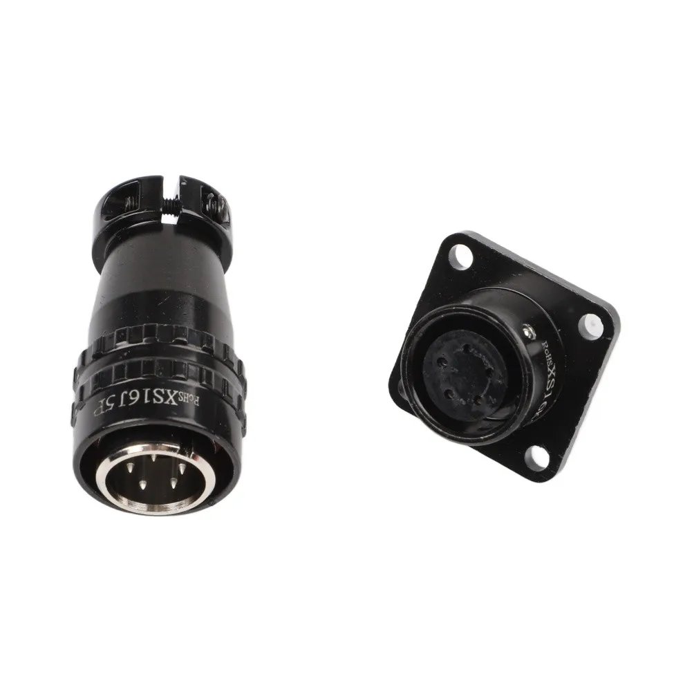 5 Pin Connectors Save Time with XS16J5P 5 Pin Connector Set for Harbor for freight Titanium for klutch Welding Machines