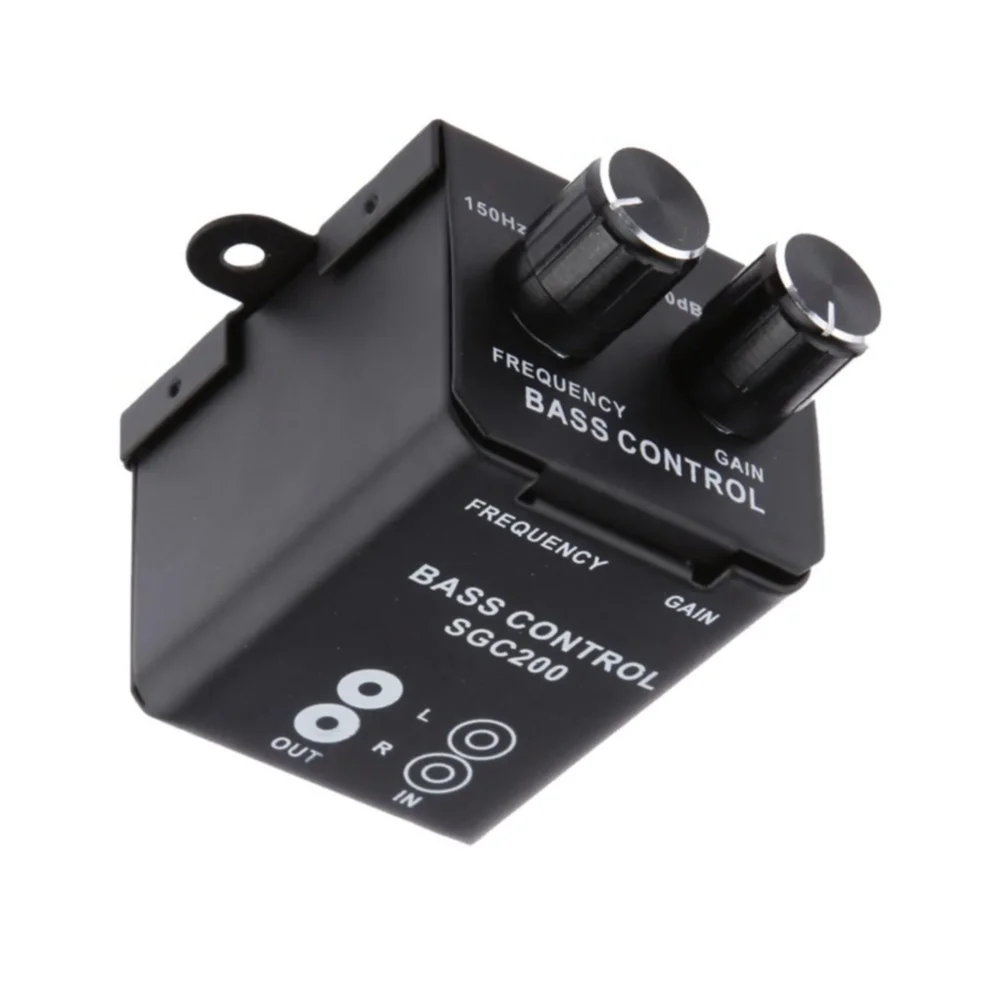 for bass Tuning Dashboard for volume Control Black Shell Subwoofer for volume Control for bass Compact for volume Regulator for