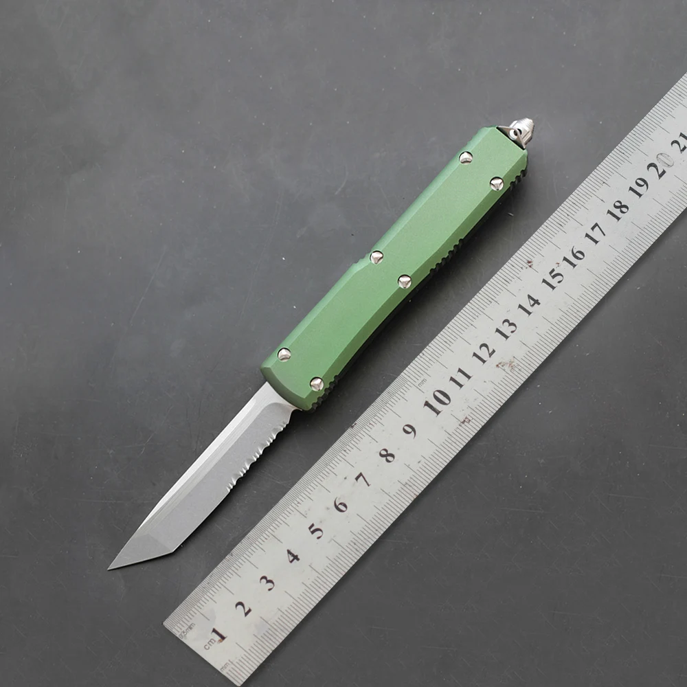 

Hifinder 70 style, blade :D2, handle :6061-T6 aluminum, hiking, mountaineering outdoor EDC tool