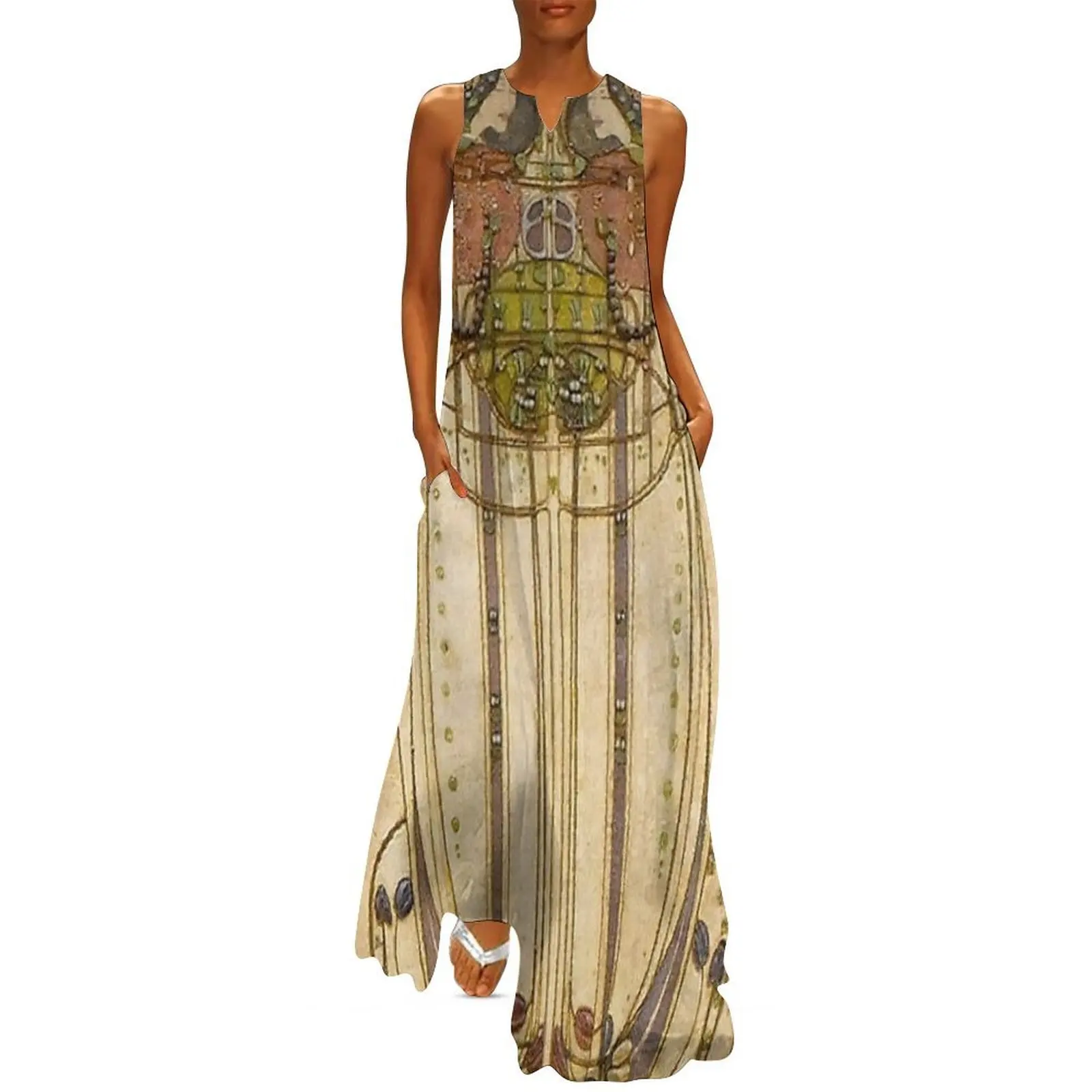 

Charles Rennie Mackintosh Long Dress dress for women 2025 clothes for woman elegant women's dresses sale Woman clothing