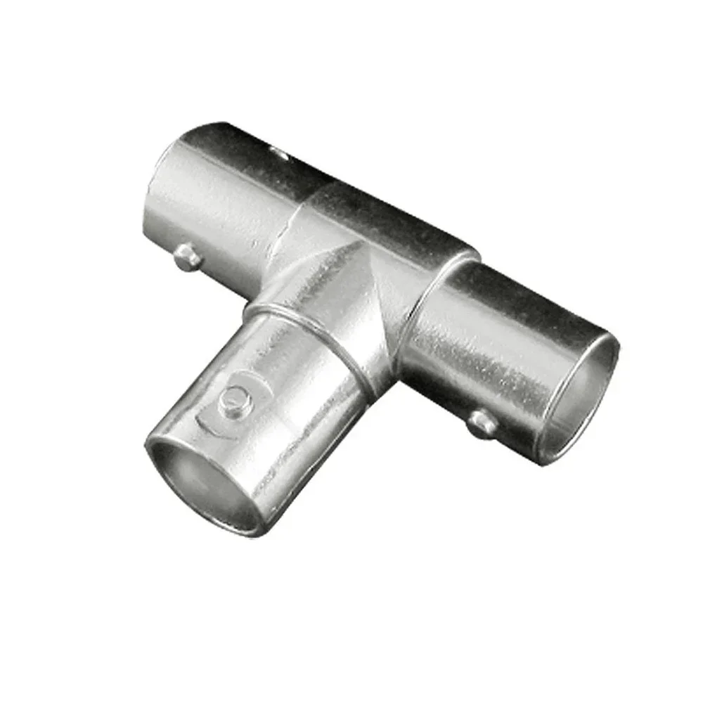 2pcs/5pcs/10pcs Right Angle tee three male connector for CCTV system BNC Connector security system