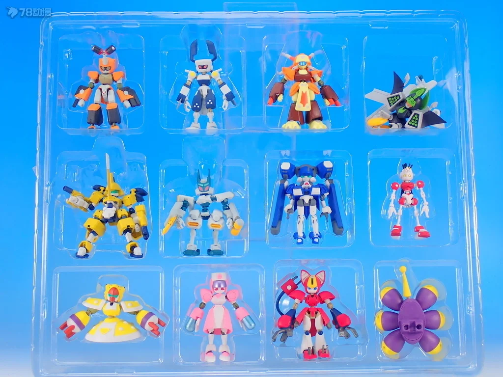 Bandai kawaii figura de ação gashapon medarot série brinquedos super móvel montado figura modelo ornamento presentes genuíno carga em massa