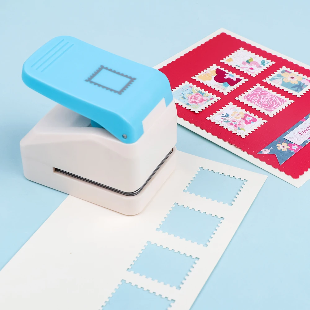 3D postzegel embossing punch tool Star puncher voor scrapbooking journaling planner diy verjaardag vakantie wenskaart ambacht