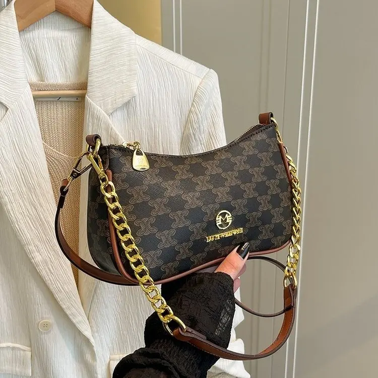 

Elegant Casual Leather Diaper Bags For Women Stylish Vintage Messenger Bag Minimalist Luxury Crossbody Bag Solid Color