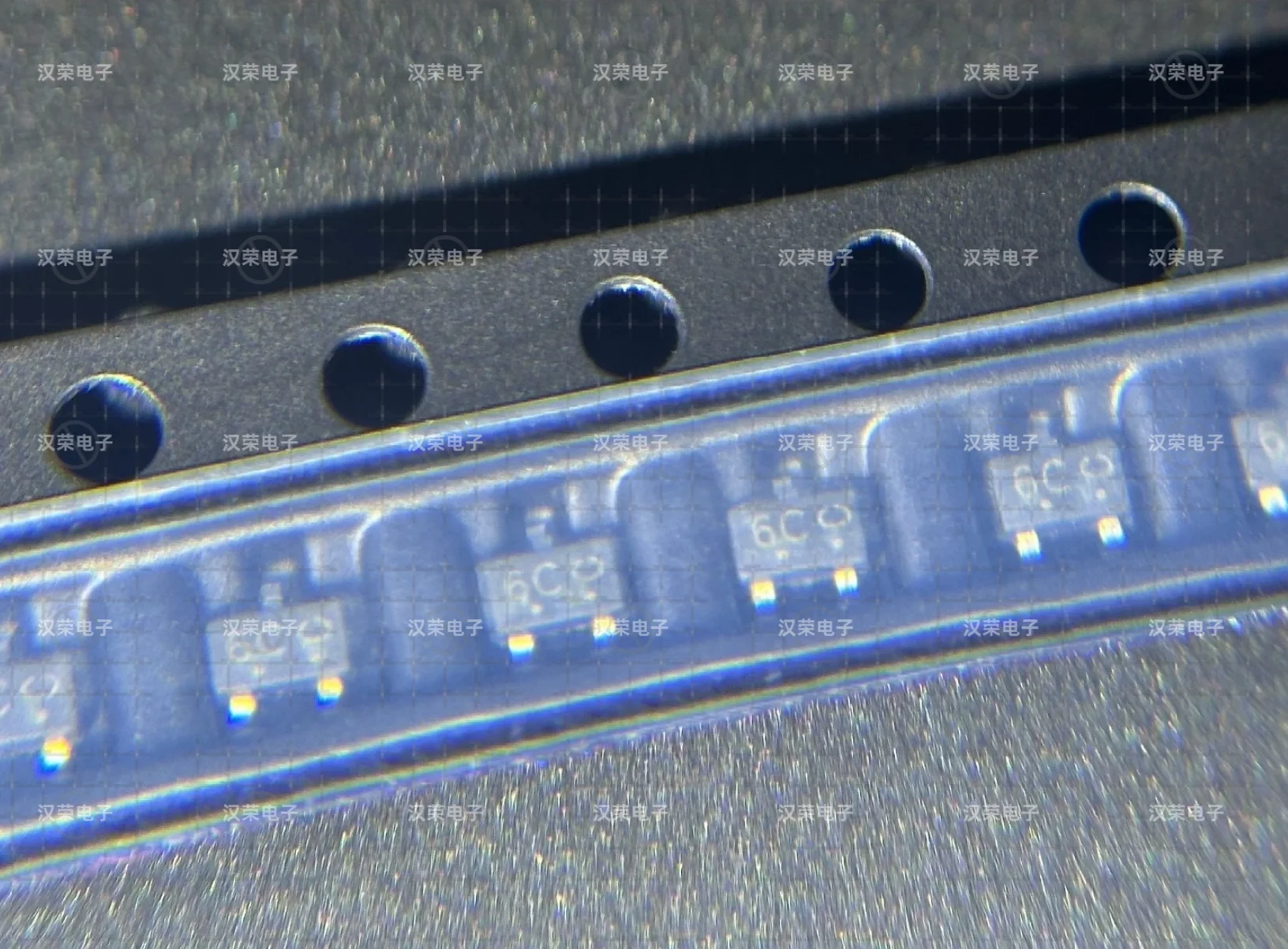 BSS138W-7-F-VB, BSS138W-VB, Screen-printed 6C SC-70-3, brand new power field-effect transistor with N-channel, 60V, 300mA