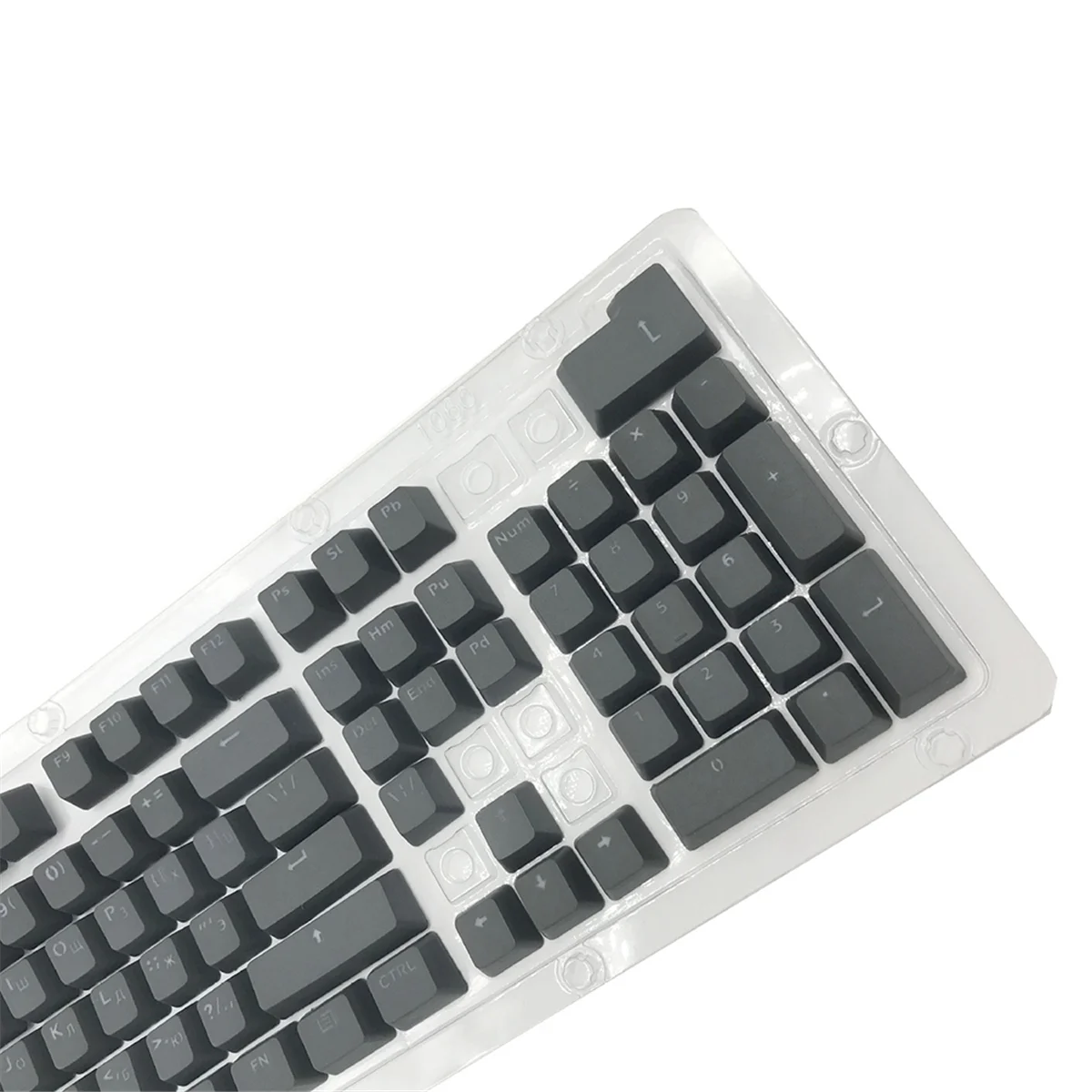 

X61A_104 Ключи DIY Русский Английский Подсветка PBT Колпачки для пишущей машинки