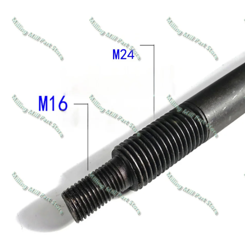 Spindle Tie Rod Screw Lead Screw Connect Tool Holder X62w X63w X52k X53k Milling Machine Lathe Accessories