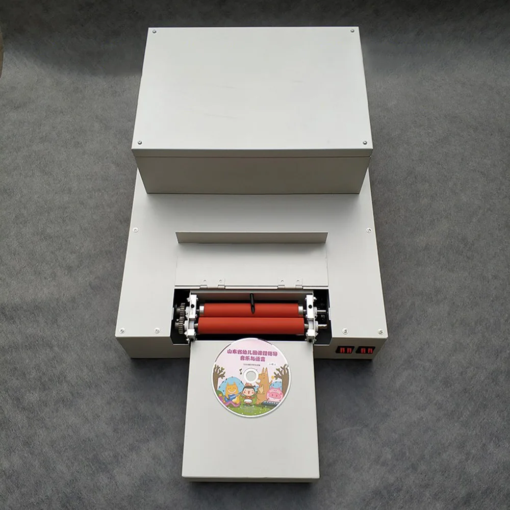 CD Coating Machine Popular Desktop UV Coater DVD Laminating Machine in Hot Sale 2025 New