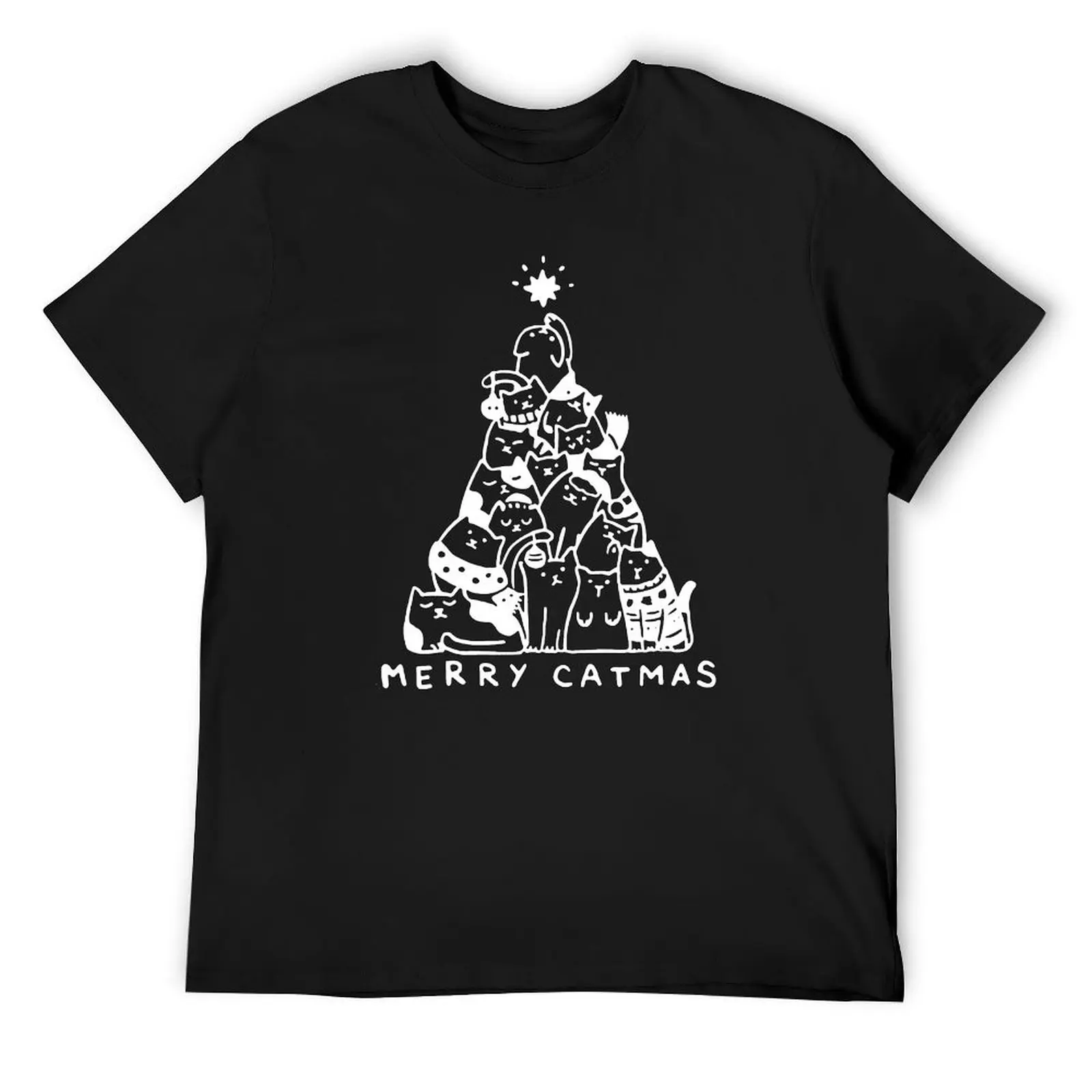 

merry catmas T-Shirt cheap stuff customs summer tops plain white t shirts men