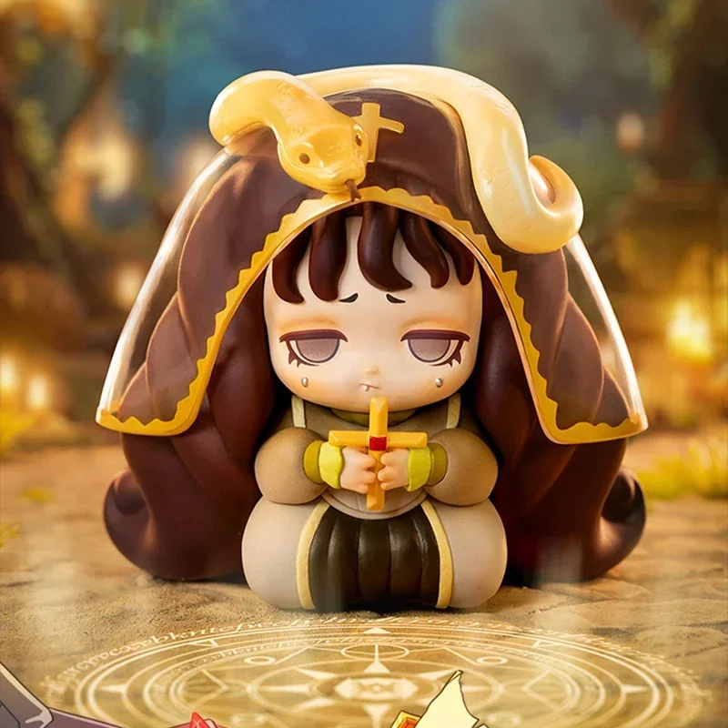 52 لعبة ليليث القرن ماري سلسلة صندوق أعمى اللعب Kawaii أنيمي عمل الشكل كايكسا كاجا مفاجأة صندوق غامض دمى الفتيات