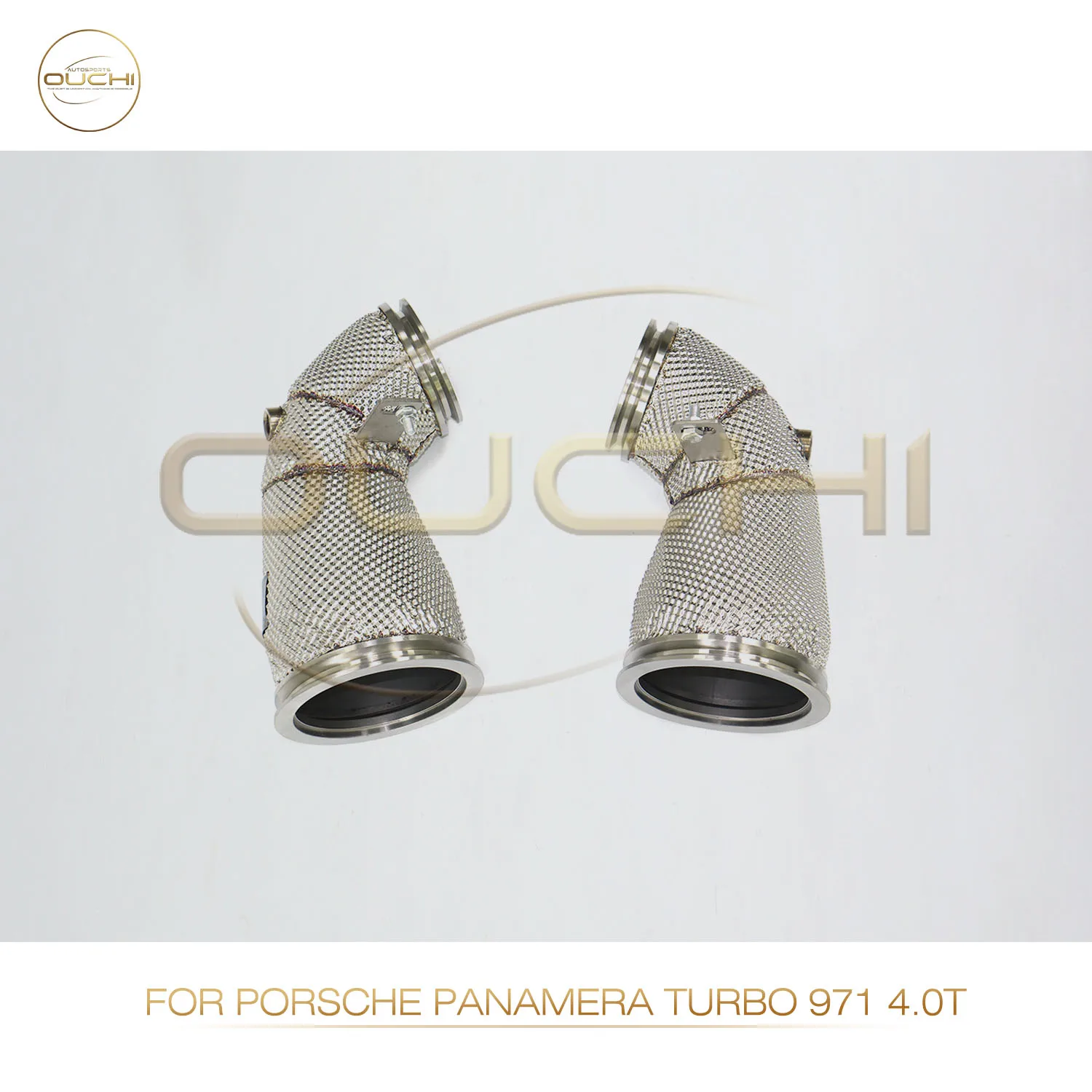 

OUCHI Factory Direct Sales SS304 Reducer Downpipe for Porsche Panamera Turbo 971 4.0T Catalytic Exhaust Auto Parts