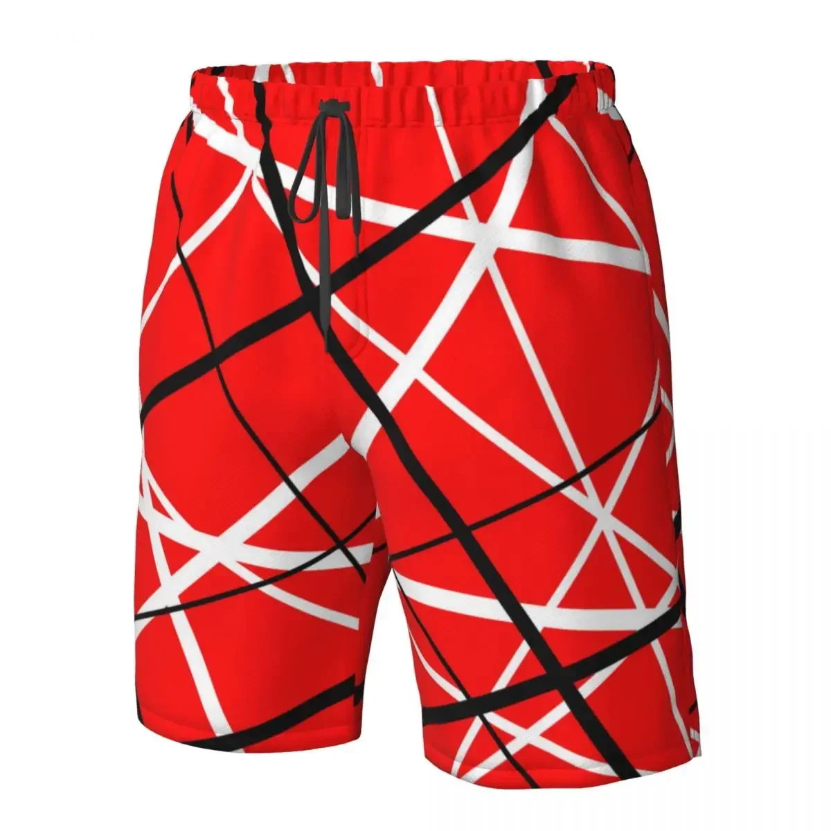 New Summer Men Shorts Men Sports Athletic Running Sport Fitness Beach Basketball Jogging Man Loose Short Pants Van Halen Board