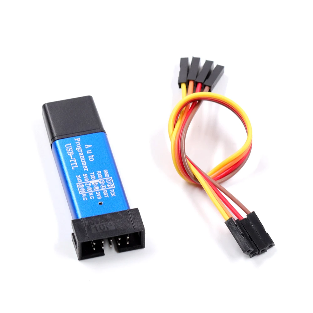 

Enhanced STC Automatic Downloader USB to TTL 3.3V/5V CH340+ MCU control Simulator Download Programmer Programming With Cable STC