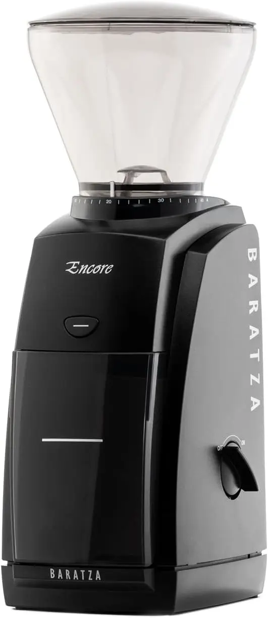 Encore Coffee Grinder ZCG485BLK, Black,Go-To Entry Level Grinder User Friendly 40 Grind Settings Warranty and Quality Parts