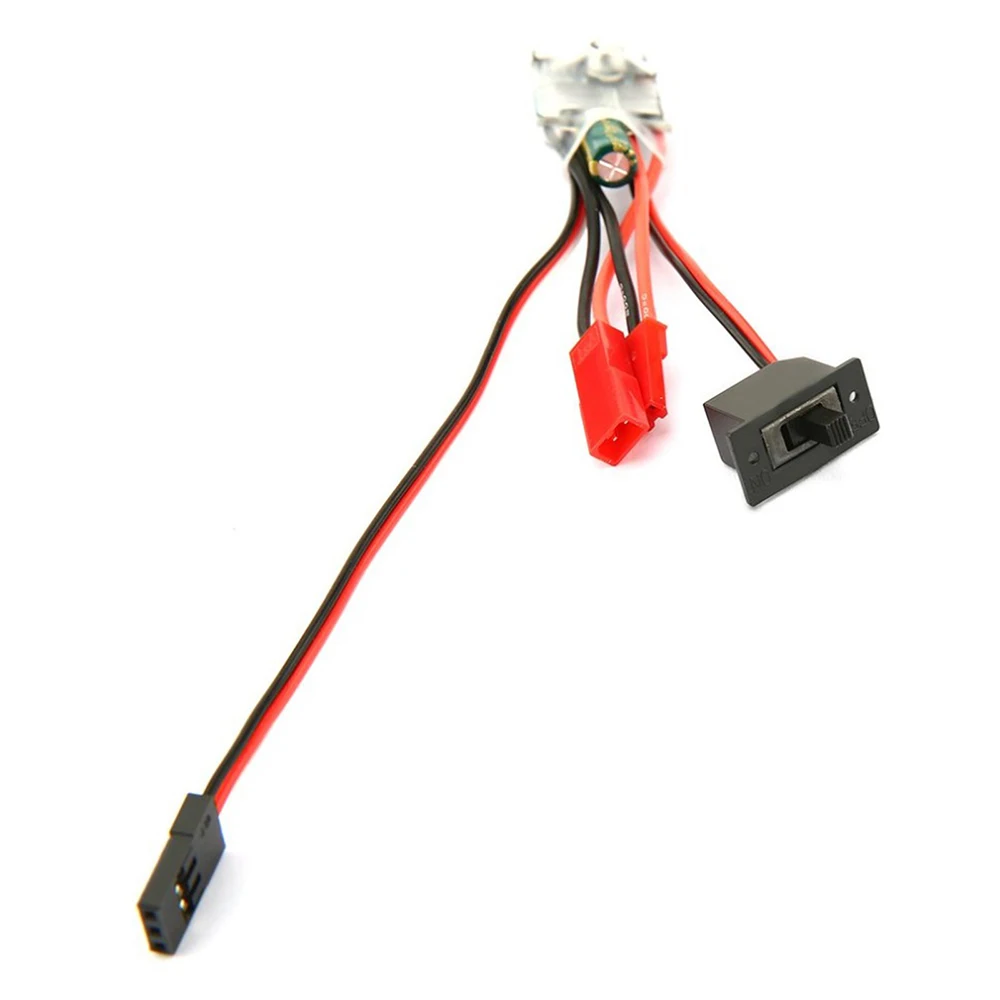 Micro ESC 20A 30A Brushed ESC RC ESC Elektrischer Geschwindigkeitsregler 2S 4~8V für DIY Mini 1/16 1/18 1/24 RC Auto Boot Panzer mit Bremse – Detail 17