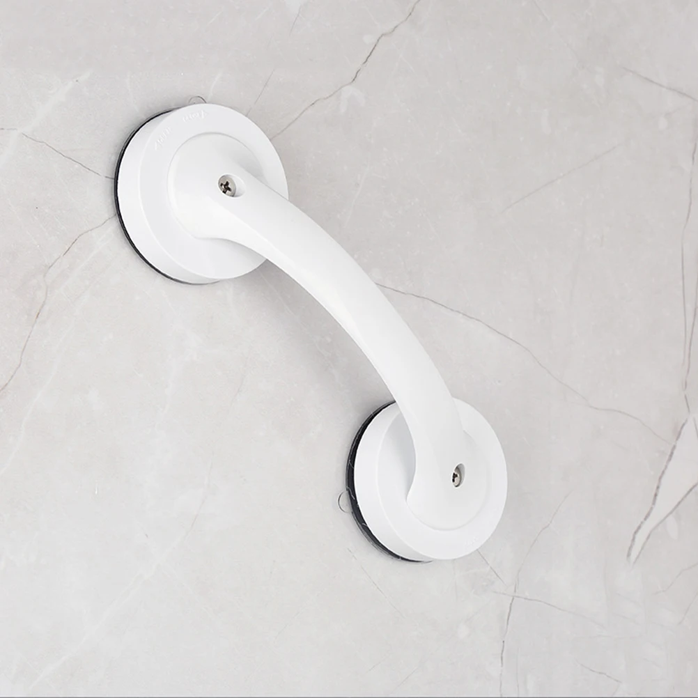 

Plastic Shower Handle Suction Cups Bathrooms Grab Bars Safety Support Sliding Door Tools Compact Easy Installation Bathroom