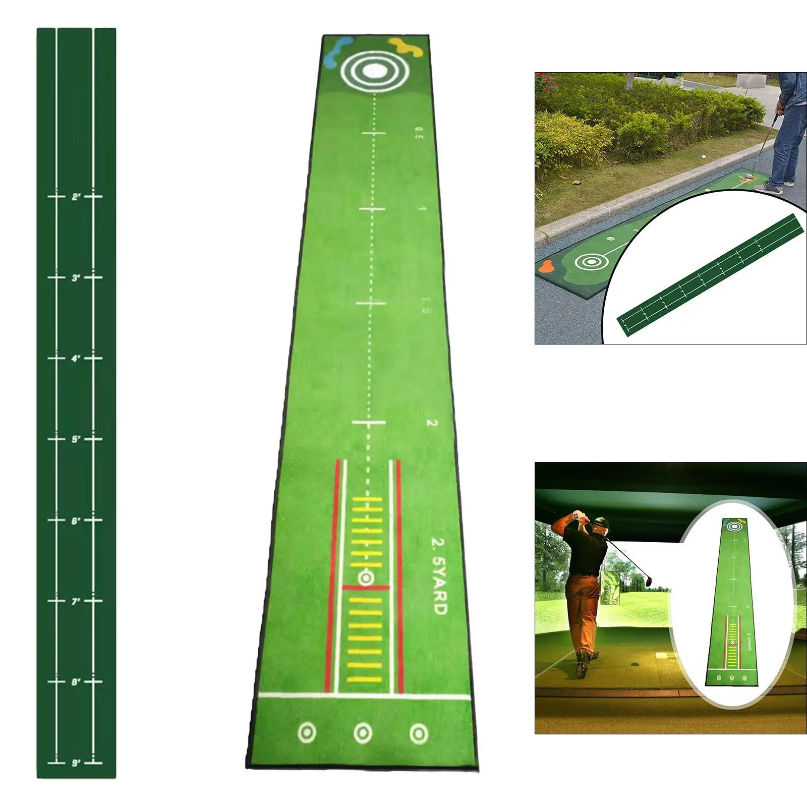 

Коврик для гольфа в подарок для игрока в гольф Портативная тренировка по гольфу для домашнего офиса в парке