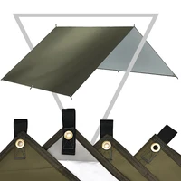 Lona Impermeable Ultraligera para Camping, 3x3m, 4x3m, 5x3m, 4x4m, Toldo para Exteriores, Playa, Senderismo