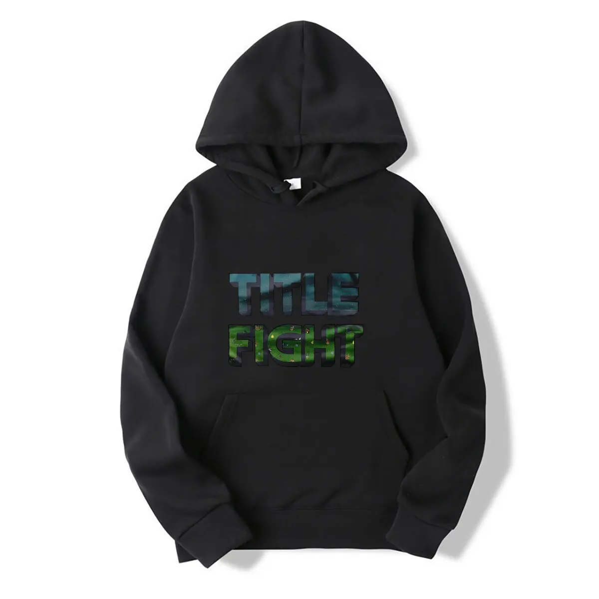 Limited Title Fight Hooded sweatshirt Floral Green