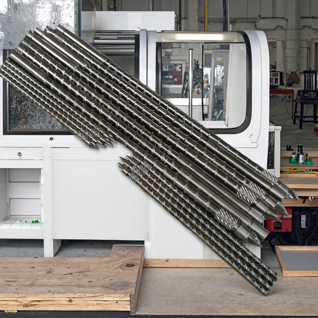 

Optimized Bimetallic Single Screw Barrel For Molding Plastic & Rubber Machinery Parts