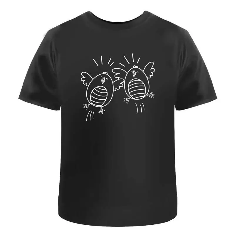 

Хлопковая футболка Excited Chickens Ta028448