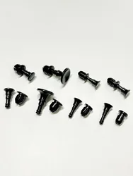 Nylon 66 Material Black Color Cabinet Accessories Fasteners Plastic Rivets Machine Door Latch Lock Fixed Buckle DL Series