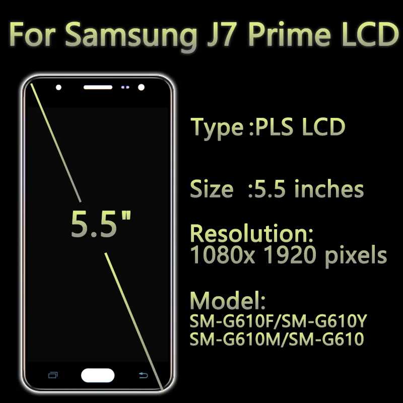 lcd display for samsung galaxy j7 prime lcd g610f g610y g610m screen replacement for Samsung j7 prime Mobile Phone Lcds