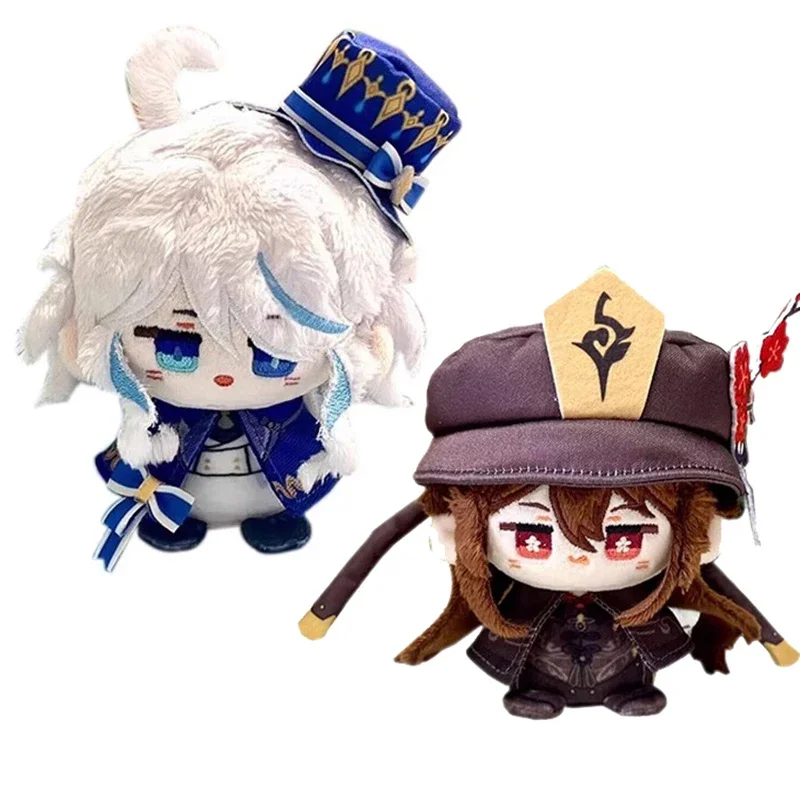

Stuffed 12cm Game Genshin Impact Cute Hutao Focalors Plush Toy for Kid Fan Cosplay Birthday Holiday Gifts Collect XMAS Decorate