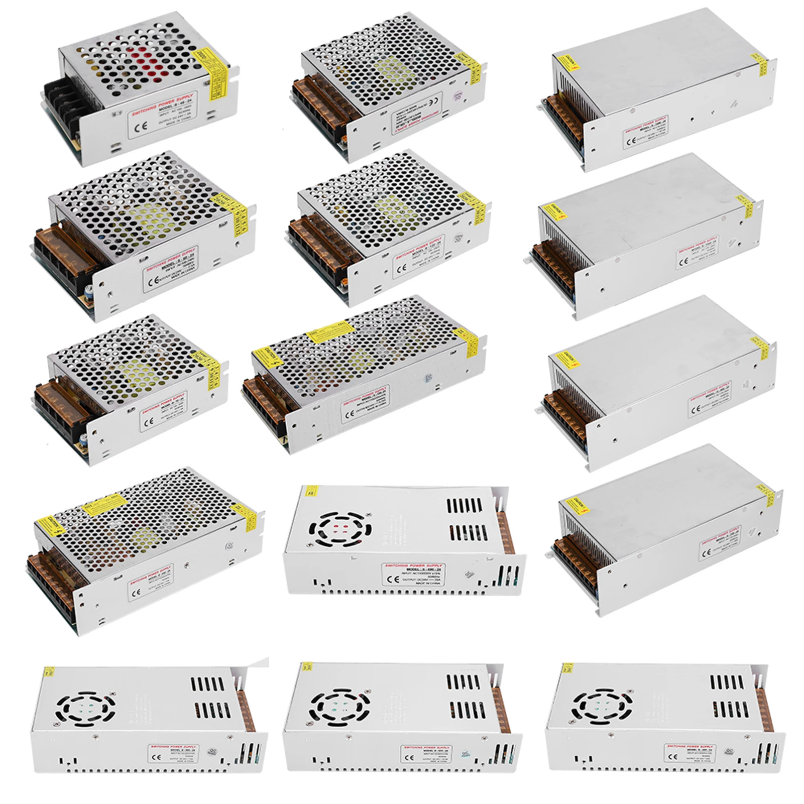 Power Supply Driver Adapter  Power Supply Driver Adapter Aluminum Alloy DC24V LED Screen Strip Light 3D Printer