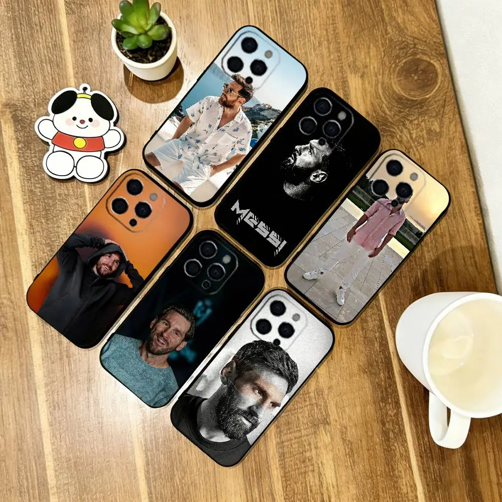 

Messi Phone Case Silicone Soft For IPhone 17 16 15 14 13 12 11 X XR Plus Pro Max Plus