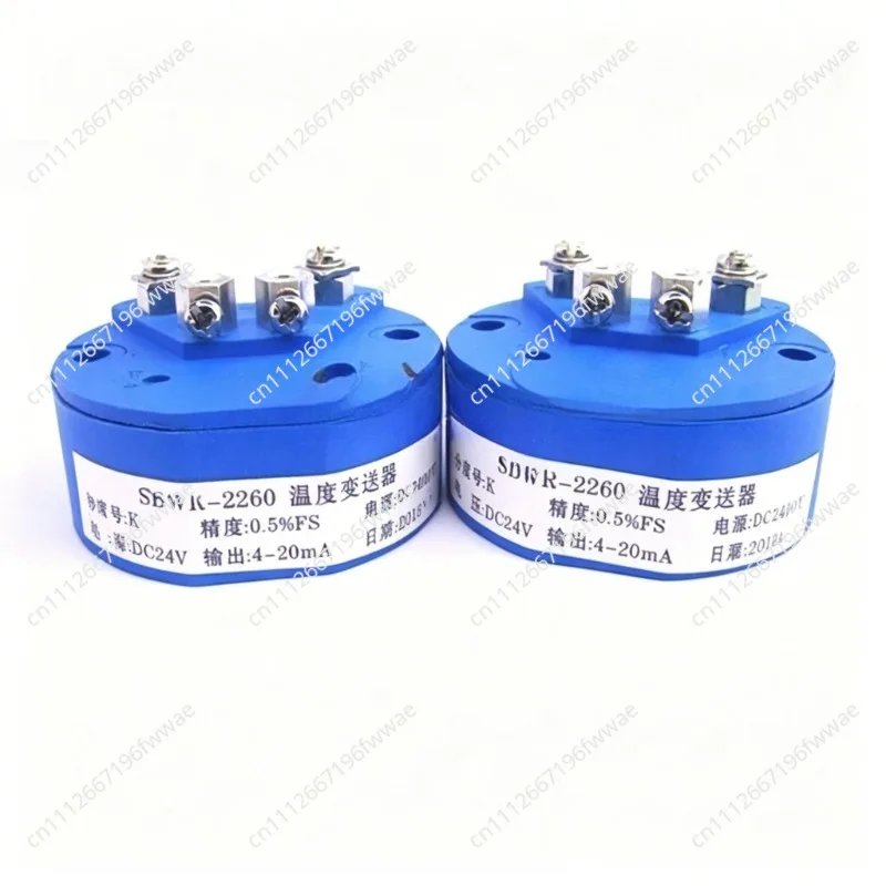 For K type temperature transmitter 4-20MA module Thermocouple output transmitter SBWR-2260 sensor 0-5V 0-10V output