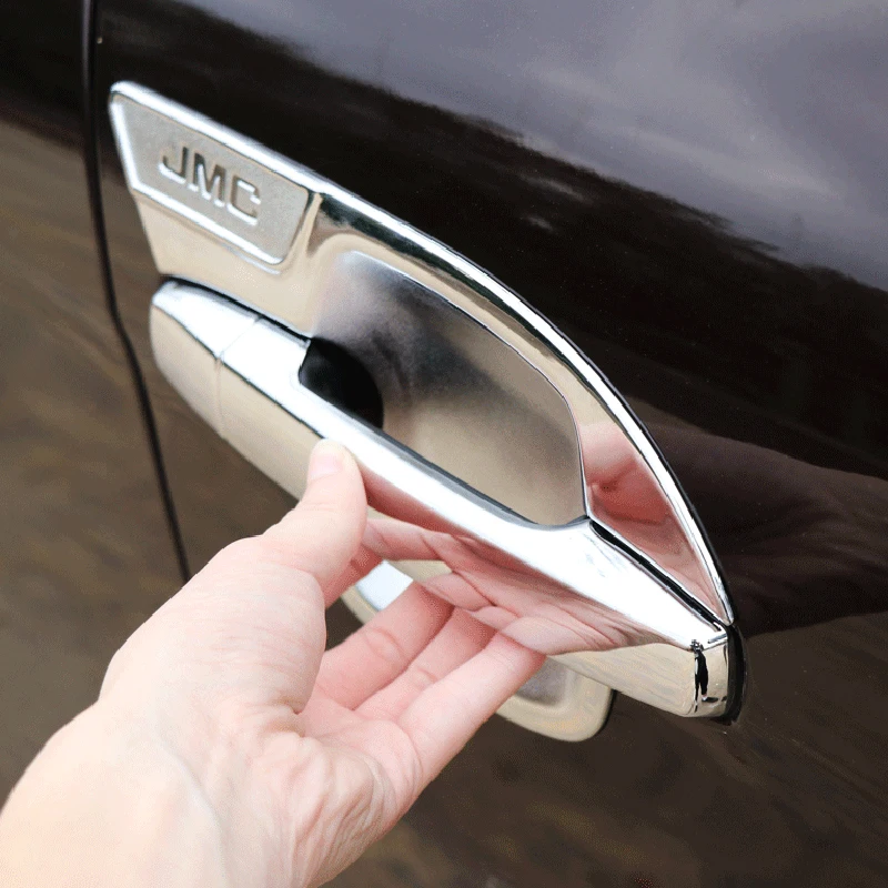 Car Door Handle Cover Handle Bowl Protection Trim for JMC Vigus 3 5 7 9 Pickup Accessories 2014-2020